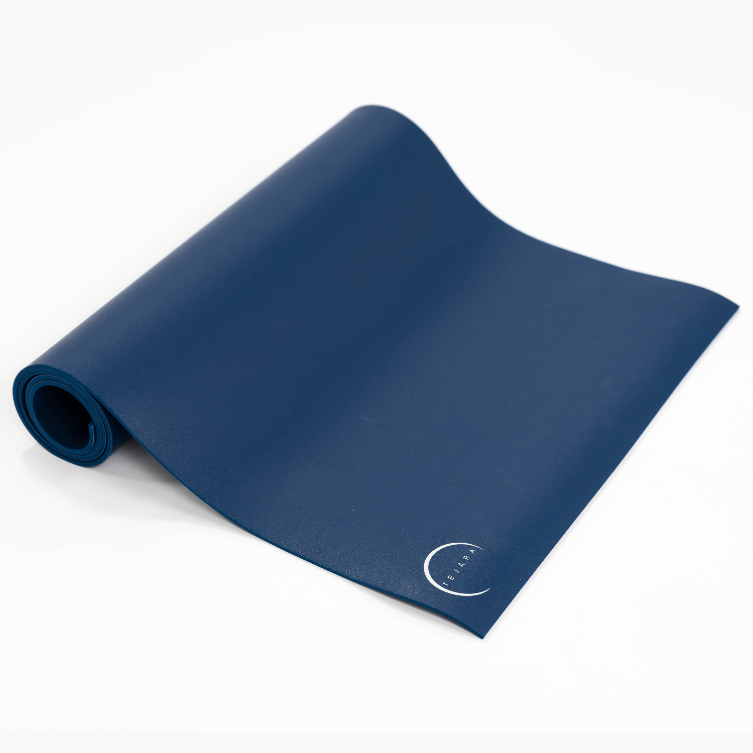 Natural Rubber Yoga Mat - Harbor Blue